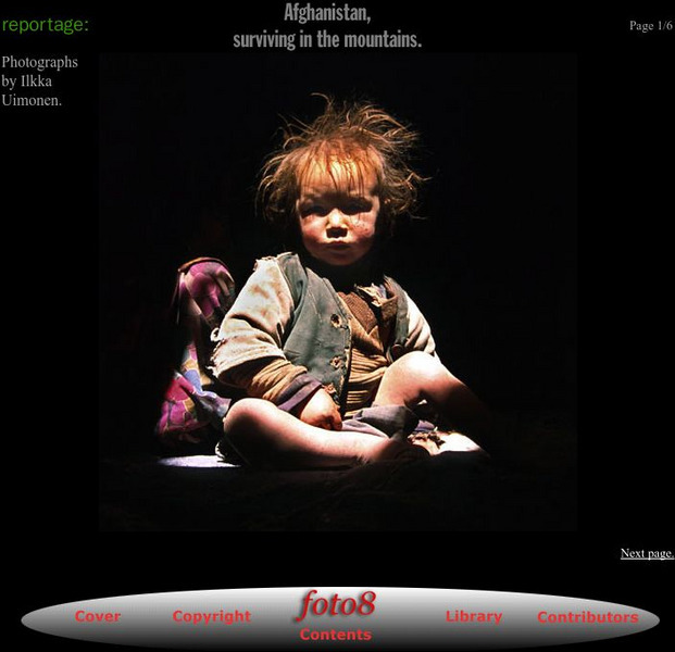 Foto8: Afghanistan, Surviving in the Mountains Graphic