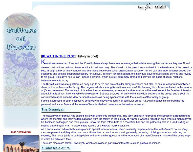 Kuwaitiah: Culture of Kuwait Handout