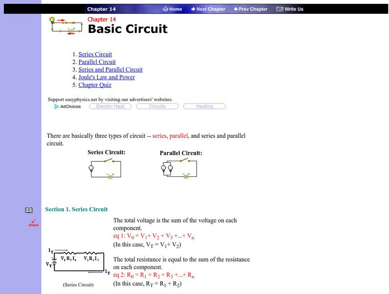 Easyphysics: Chapter 14 Basic Circuit eBook