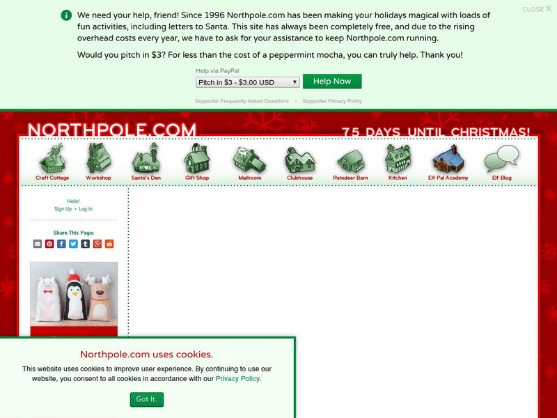 Northpole: Santa's Classroom Website Northpole: Santa's Classroom Website