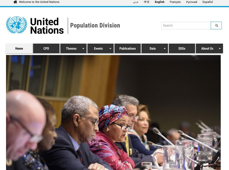 United Nations: Department of Economic and Social Affairs: Population Website United Nations: Department of Economic and Social Affairs: Population Website