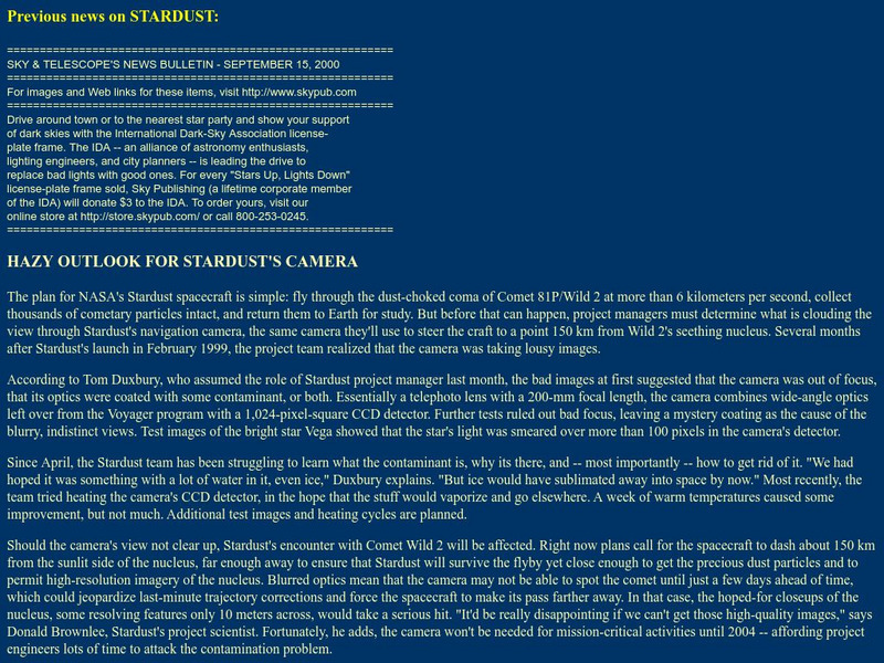 Stardust Website Stardust Website