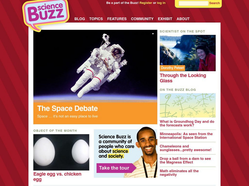 Science Buzz Website Science Buzz Website