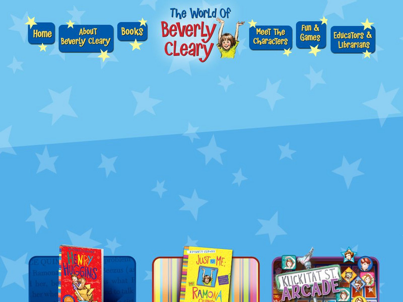 The World of Beverly Cleary: Official Site Activity