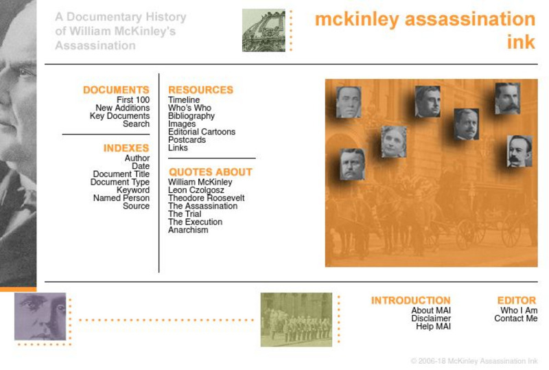 Mc Kinley Assassination Ink: A Documentary History Primary