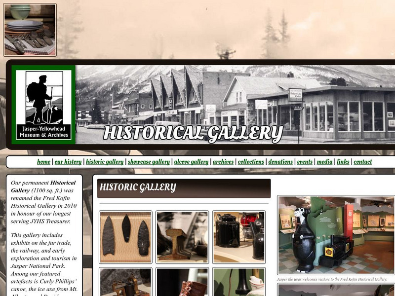 Jasper Yellowhead Museum & Archives: Historic Gallery PPT Jasper Yellowhead Museum & Archives: Historic Gallery PPT