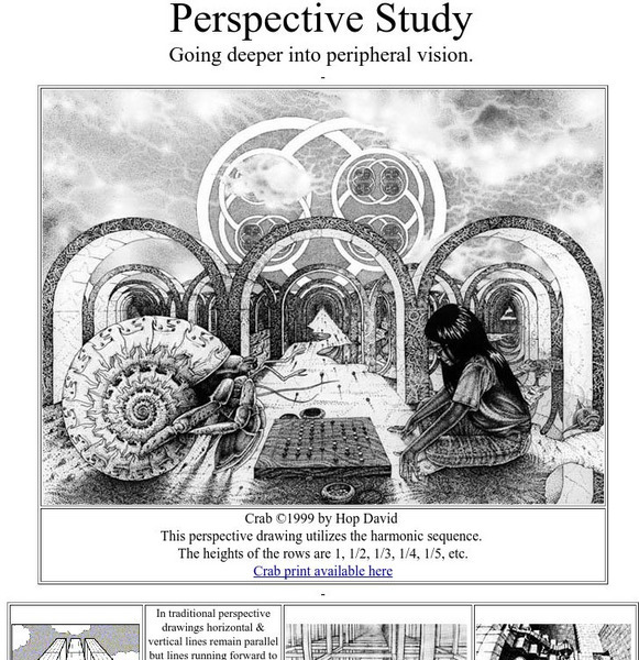 Hop's Gallery: Perspective Study Graphic Hop's Gallery: Perspective Study Graphic
