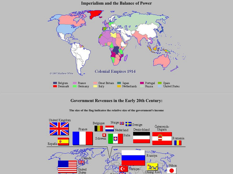Map: Imperialism and the Balance of Power Graphic Map: Imperialism and the Balance of Power Graphic