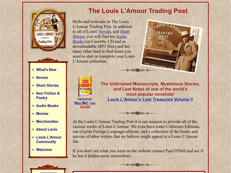 The Louis L'amour Trading Post Activity The Louis L'amour Trading Post Activity