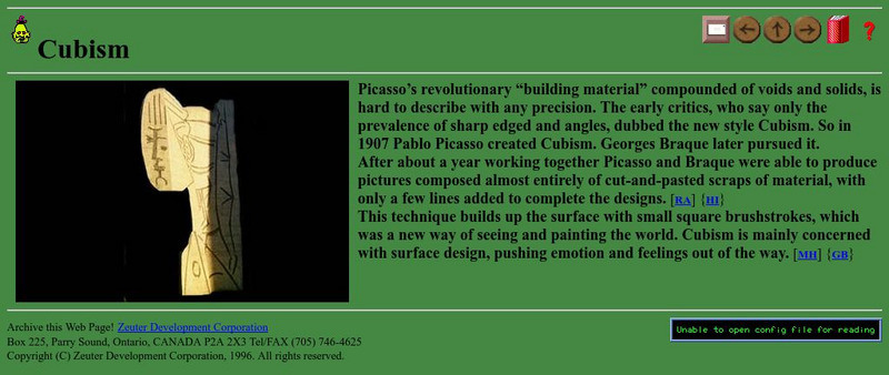 Alien Travel Guide: Cubism Handout Alien Travel Guide: Cubism Handout