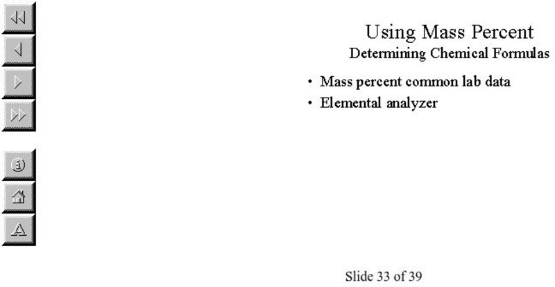 Seton Hall University: Using Mass Percent PPT Seton Hall University: Using Mass Percent PPT