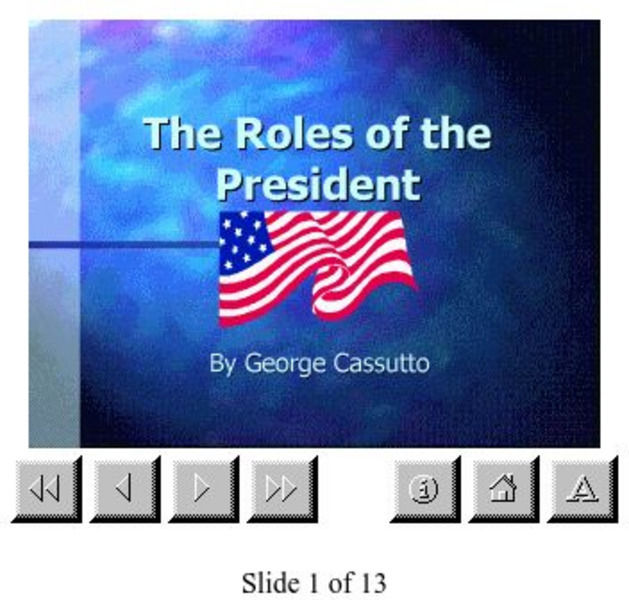 Roles of the President PPT Roles of the President PPT