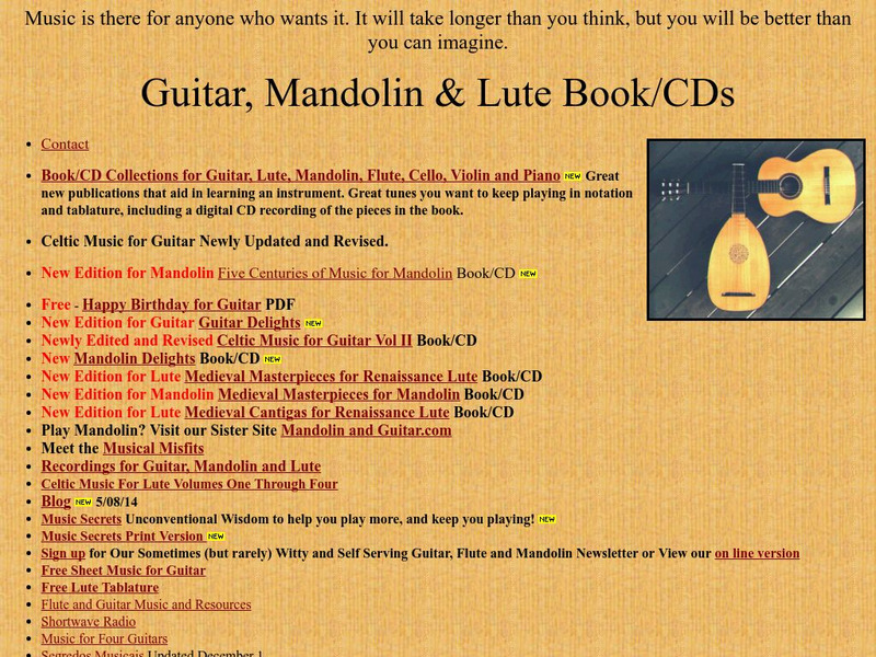 Guitar and Lute Website Guitar and Lute Website