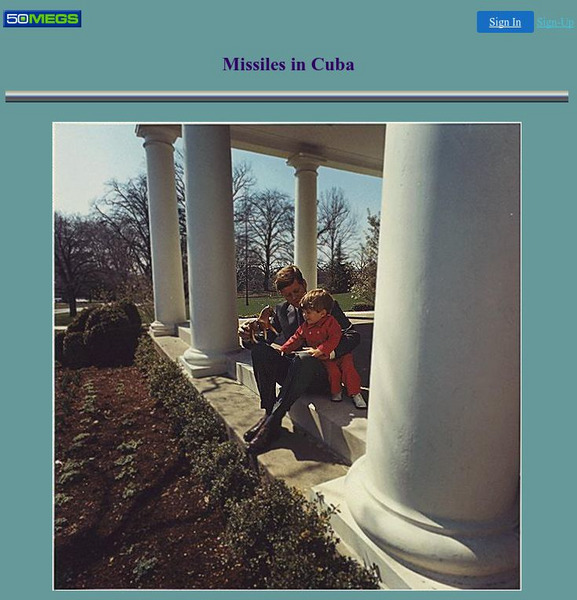 John F. Kennedy the Presidency Missiles in Cuba Handout John F. Kennedy the Presidency Missiles in Cuba Handout