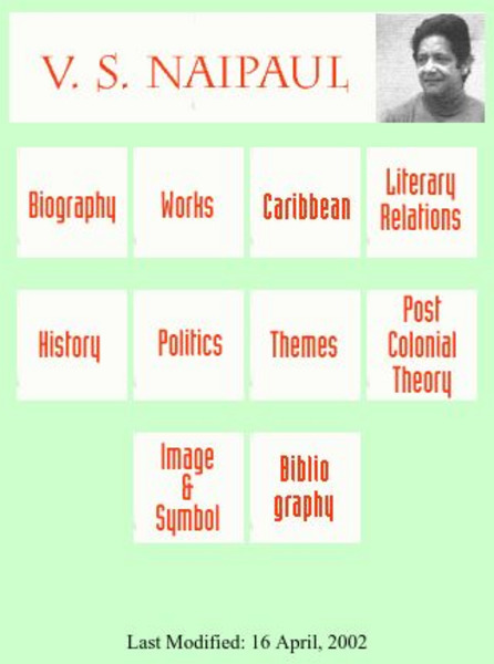 Postcolonial and Postimperial Authors: v.s. Naipaul Activity Postcolonial and Postimperial Authors: v.s. Naipaul Activity