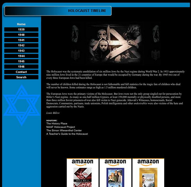 The Holocaust: Timeline Website The Holocaust: Timeline Website