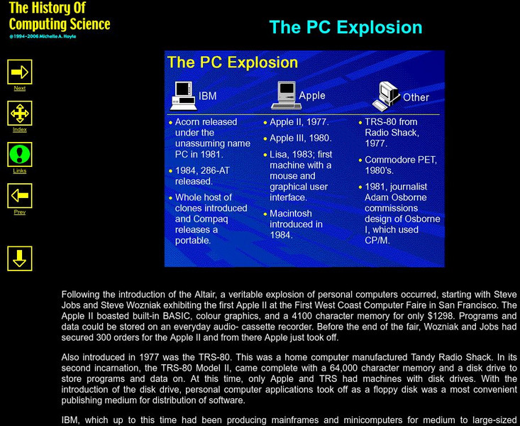 History of Computing Science: P Cs Today Article History of Computing Science: P Cs Today Article