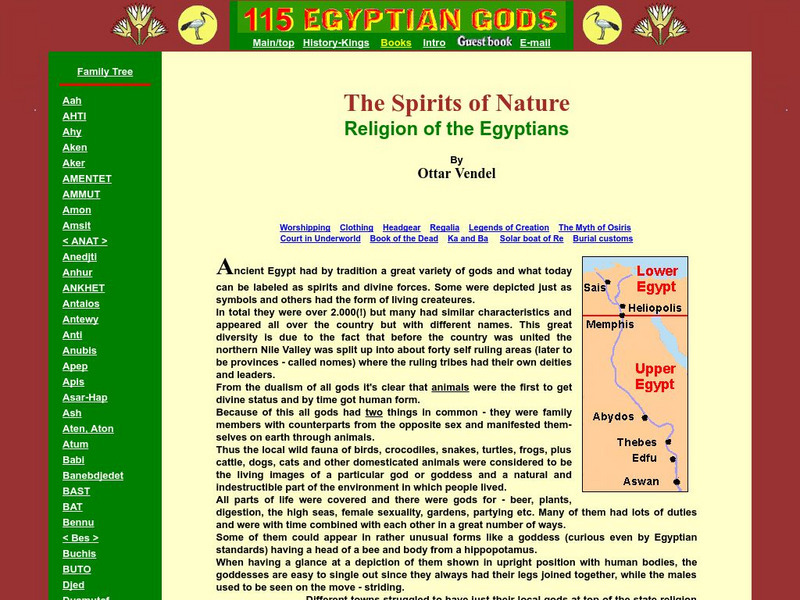 Absolute Egyptology: Isis Handout Absolute Egyptology: Isis Handout