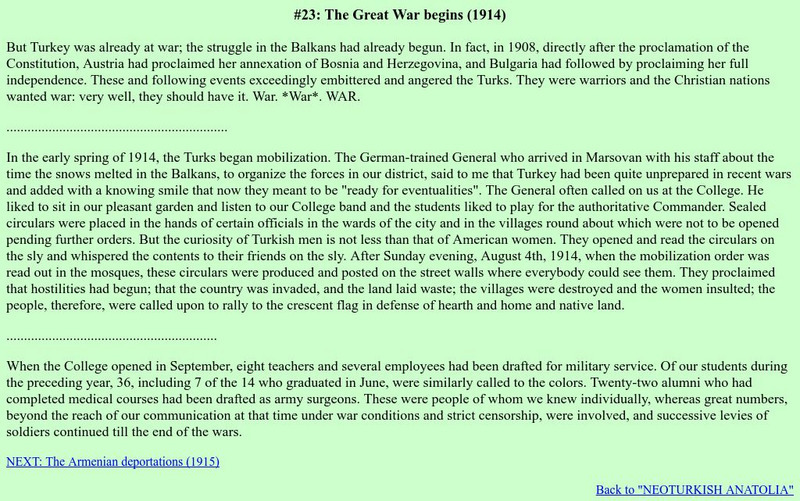 Oswego State: The Great War Begins (1914) Website Oswego State: The Great War Begins (1914) Website