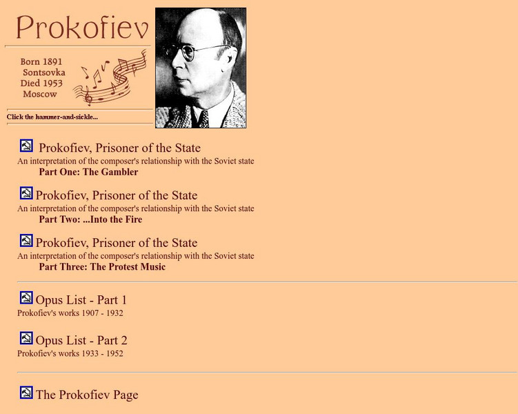 Prokofiev: Music Under Soviet Rule Handout