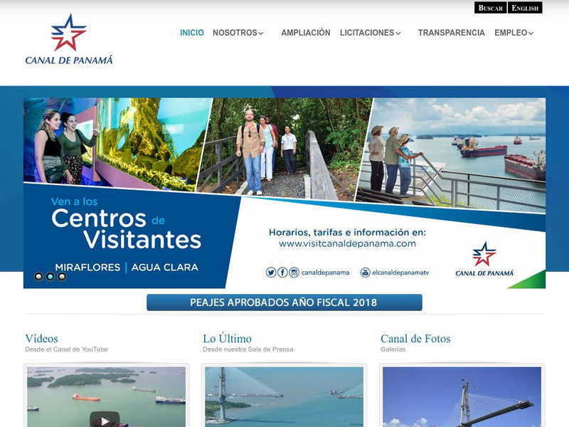 Bienvenidos Al Sitio De El Canal De Panama Activity Bienvenidos Al Sitio De El Canal De Panama Activity
