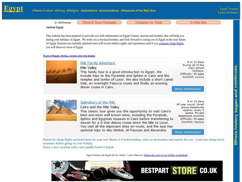 Egyptian Tourist Authority: Americas Office Website Egyptian Tourist Authority: Americas Office Website