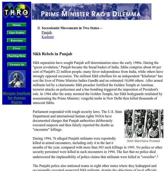 University of Cincinnati: Sikh Rebels in Punjab Lesson Plan University of Cincinnati: Sikh Rebels in Punjab Lesson Plan