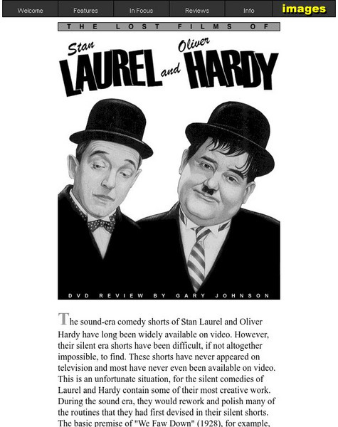 Image Entertainment: Lost Films of Laurel and Hardy Activity