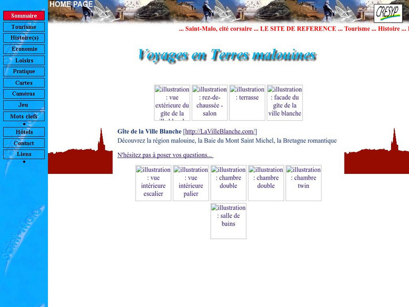 Voyages en Terres Malouines Website