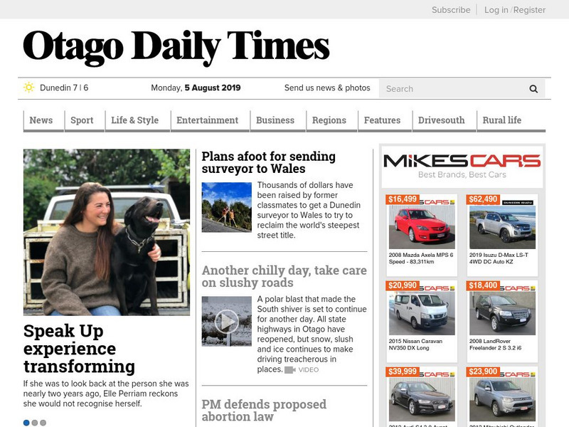 Otago Daily Times Website Otago Daily Times Website