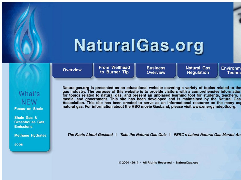 Natural gas.org Website Natural gas.org Website