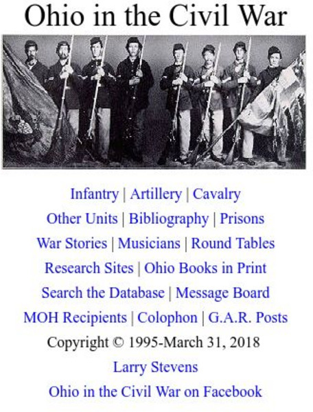 Ohio Civil War: Ohio in the Civil War Website Ohio Civil War: Ohio in the Civil War Website