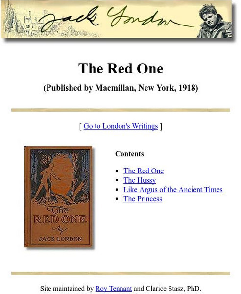 Berkeley Digital Library: The Red One eBook