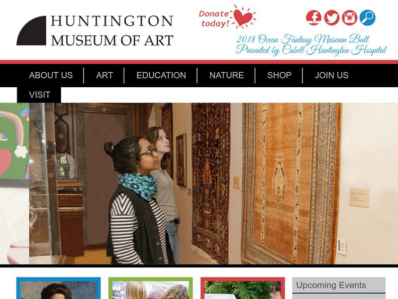 Huntington Museum of Art Website Huntington Museum of Art Website