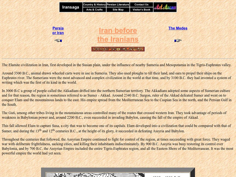 Iran Before the Iranians Graphic Iran Before the Iranians Graphic