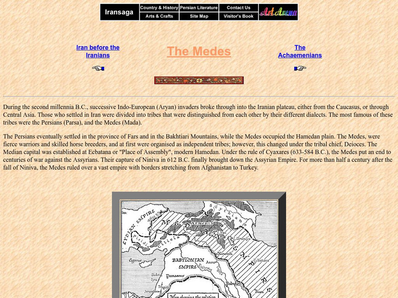 Art Arena: The Medes Handout