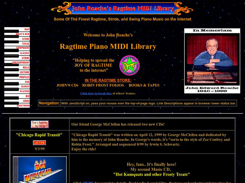 John Roache's Library: Classic Ragtime Midi Audio John Roache's Library: Classic Ragtime Midi Audio