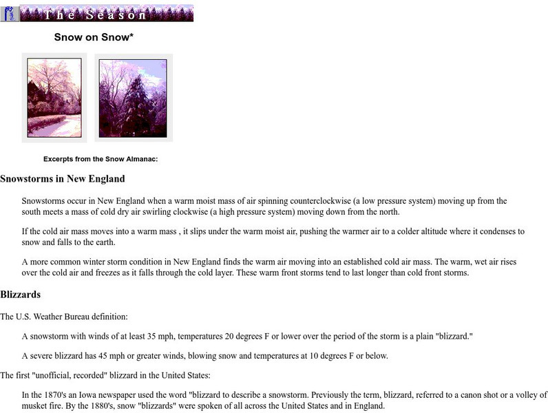 City Source: Blizzard of 1816 & 1888 Website City Source: Blizzard of 1816 & 1888 Website