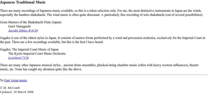 Medieval: Japanese Traditional Music Article Medieval: Japanese Traditional Music Article