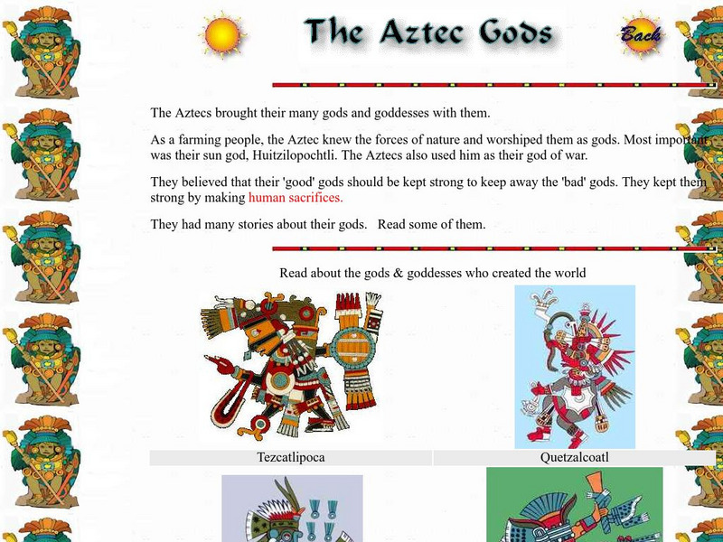 Free Uk: Aztec Gods Website