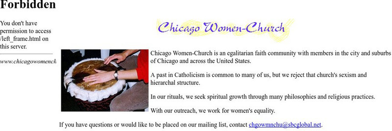 Chicago Women Church Website