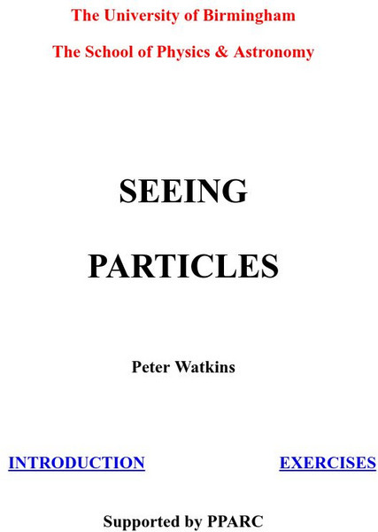 University of Birmingham: Seeing Particles Unit Plan University of Birmingham: Seeing Particles Unit Plan