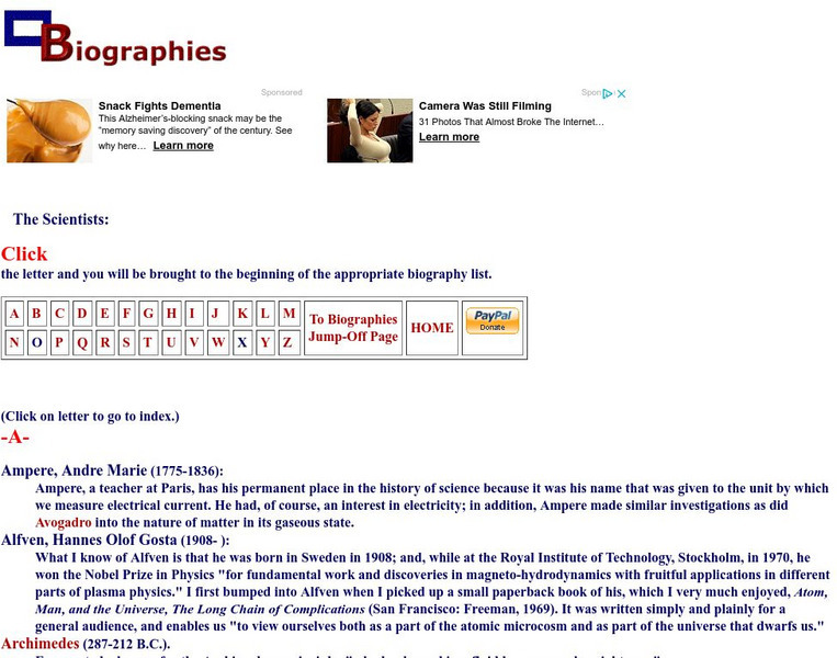 Short Biography: David Brewster Handout Short Biography: David Brewster Handout