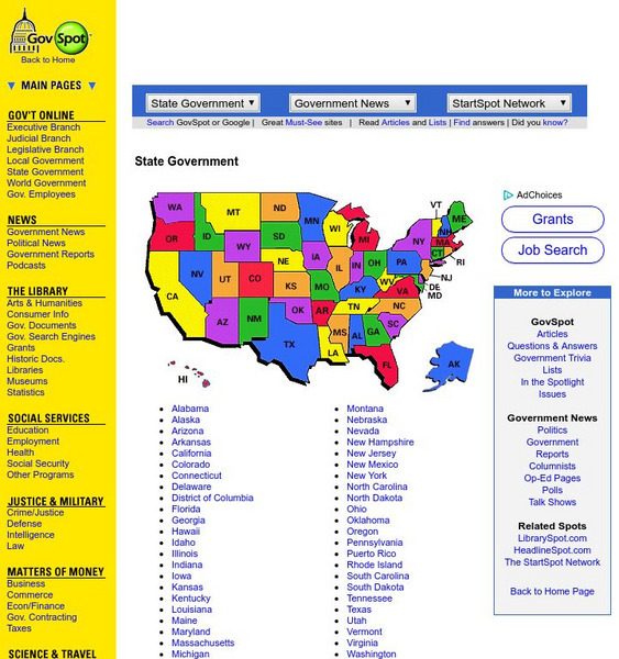 Govspot.com State Government Graphic Govspot.com State Government Graphic