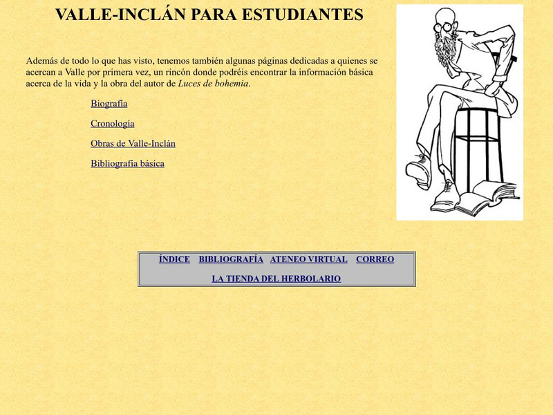 Valle Inclan Para Estudiantes Activity Valle Inclan Para Estudiantes Activity