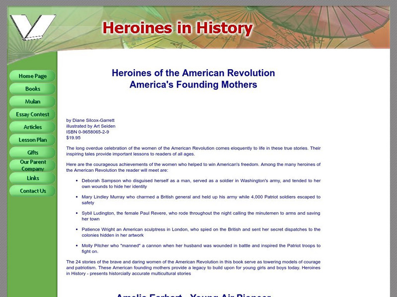 Heroines of the American Revolution: America's Founding Handout