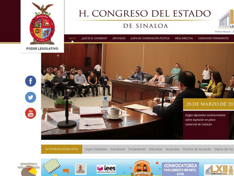 Honorable Congreso Del Estado De Sinaloa Website Honorable Congreso Del Estado De Sinaloa Website
