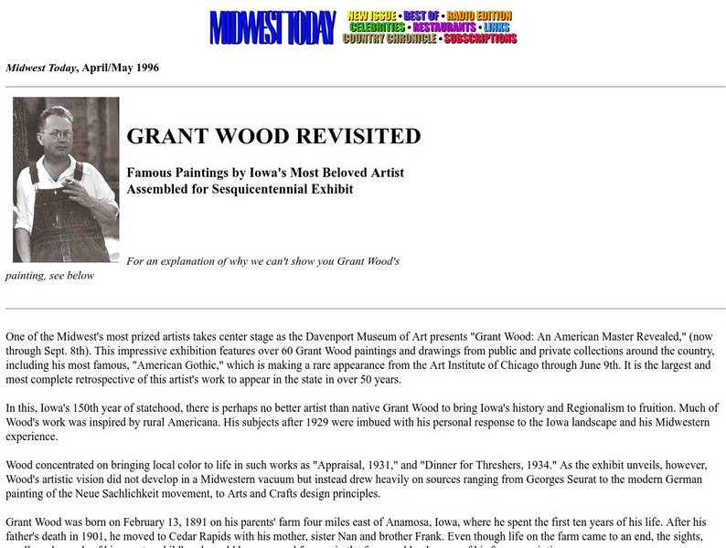 Grant Wood Revisited Article