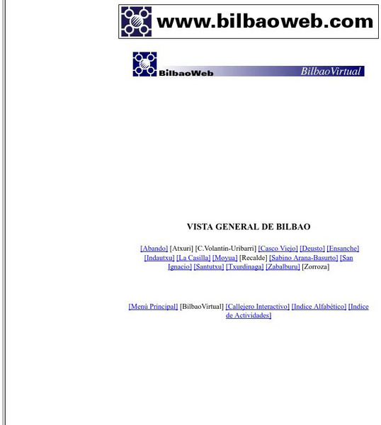 Bilbao Virtual Website Bilbao Virtual Website