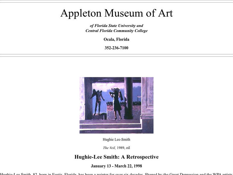 Tfao: Appleton Museum of Art Website